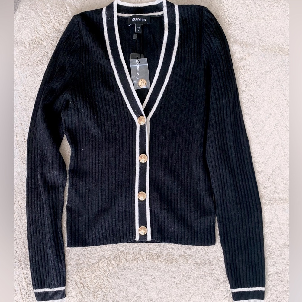 Express cardigan sweater